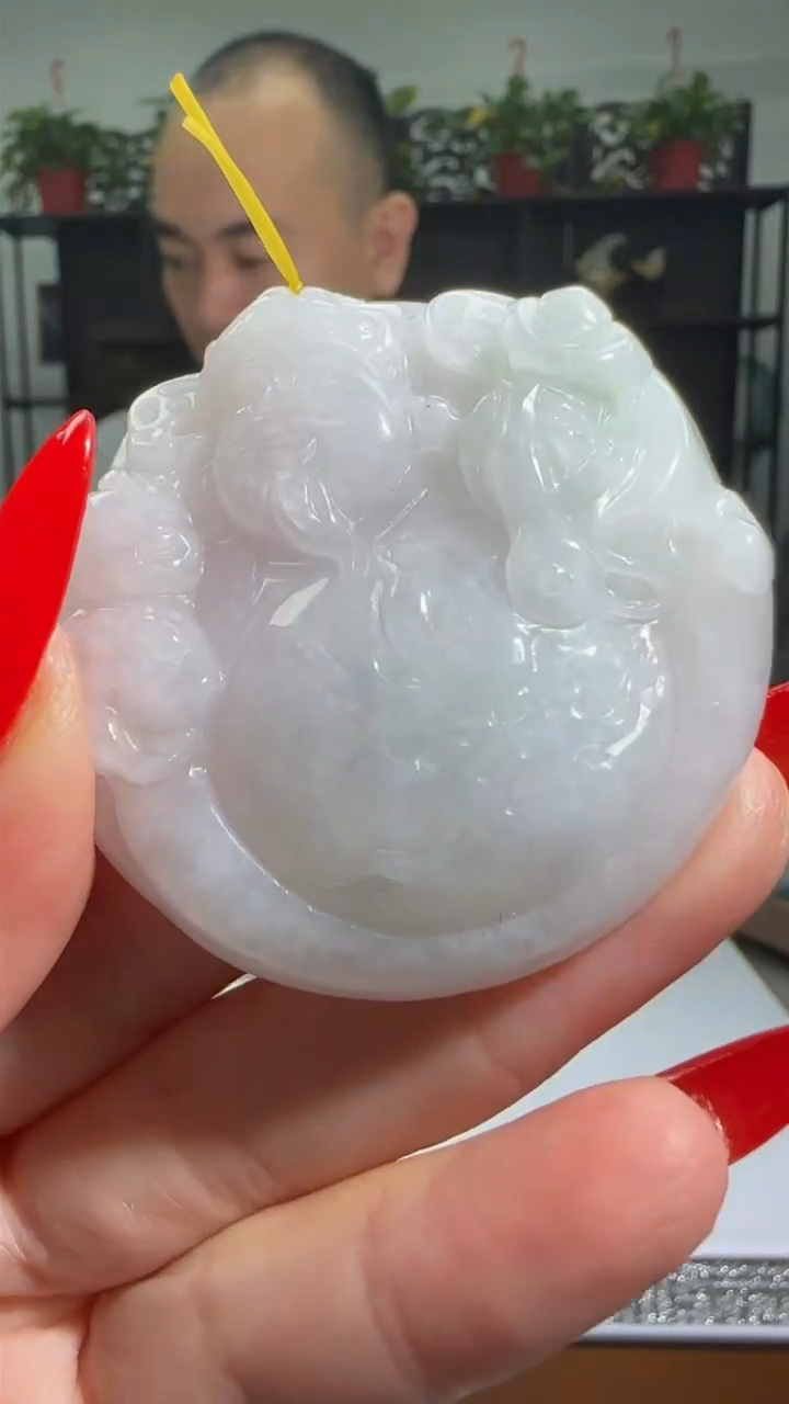 【闪购商品】翡翠颈饰未镶嵌天然翡翠A货吊坠