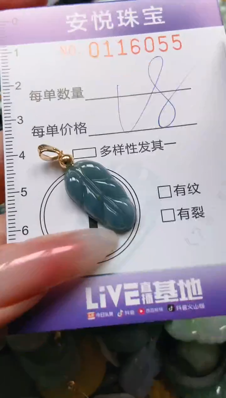 【闪购商品】翡翠颈饰未镶嵌闪购0116055