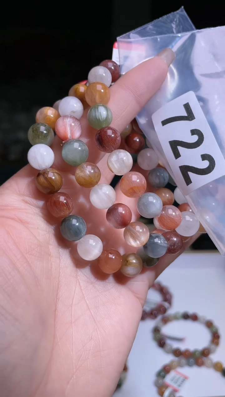 【闪购商品】水晶手链9.5/722未镶嵌多样性发一件