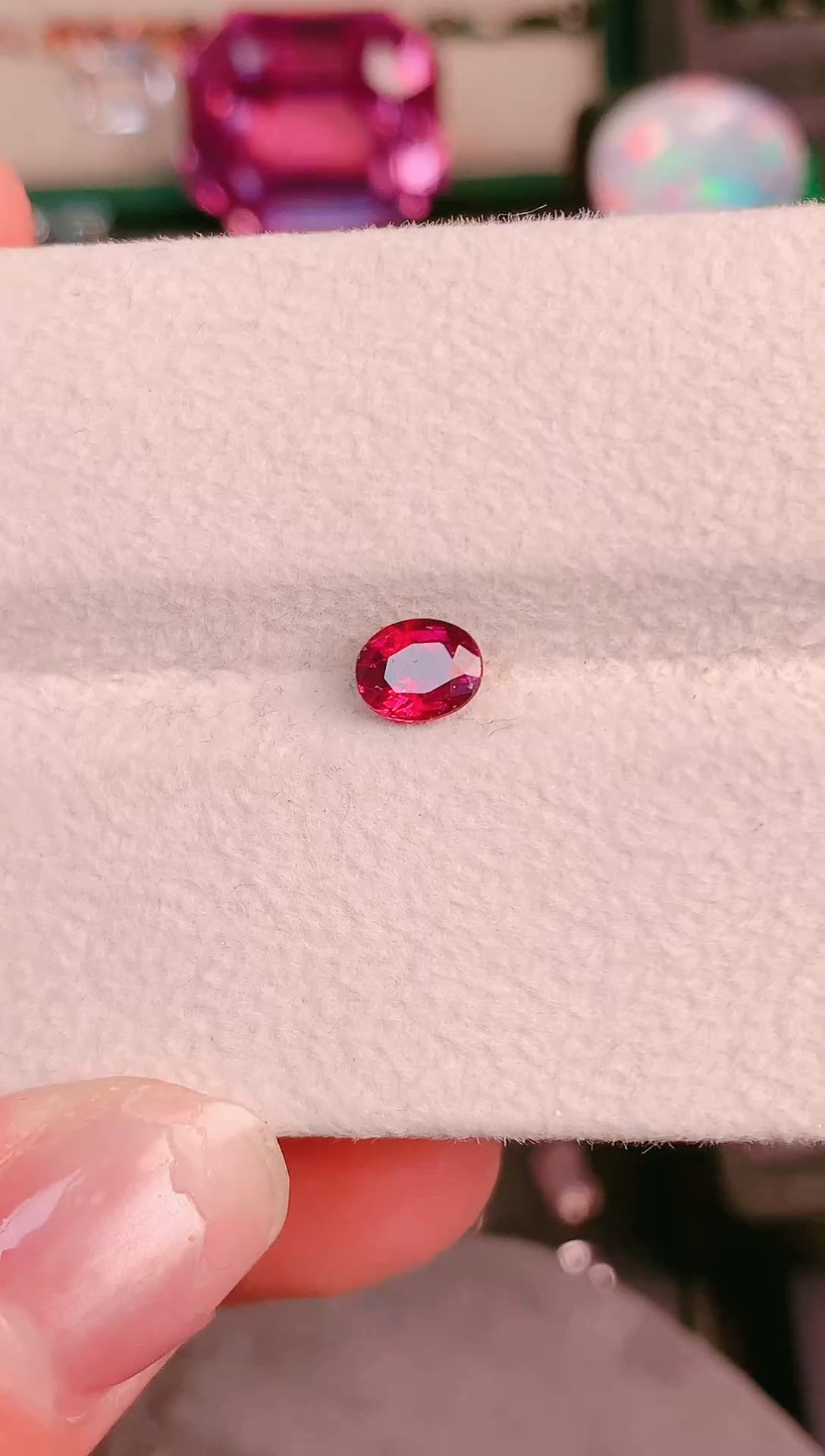 裸石红宝石天然1.1ct