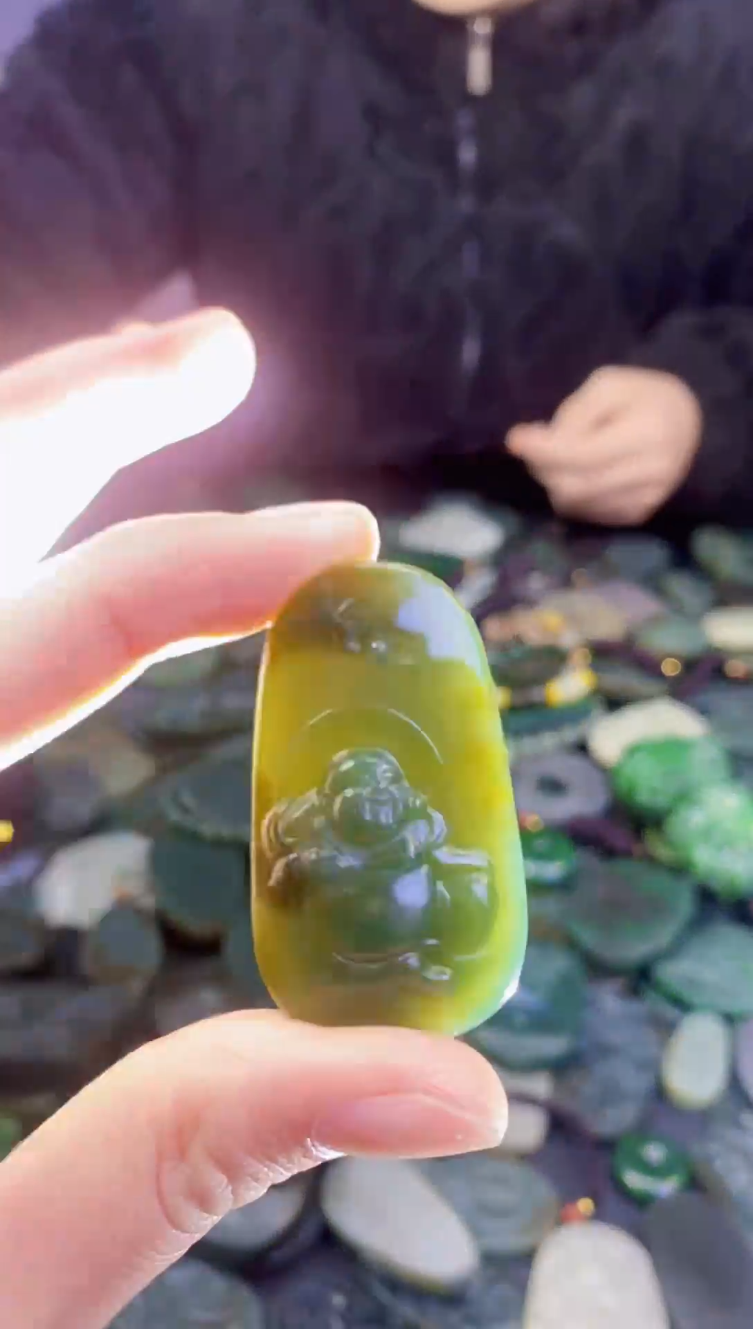 颈饰未镶嵌和田玉1