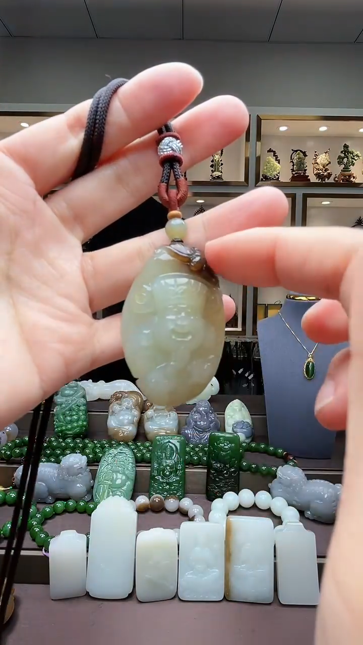 【闪购商品】和田玉挂件未镶嵌苏