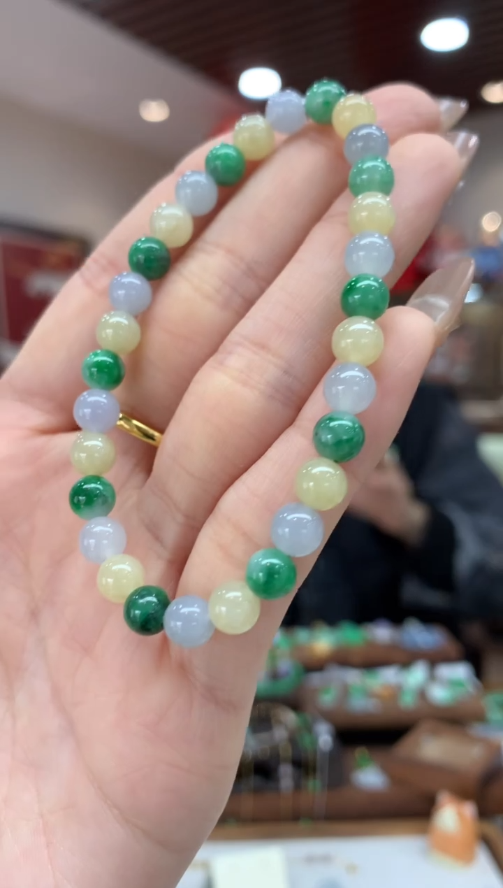 【闪购商品】翡翠手串未镶嵌手串