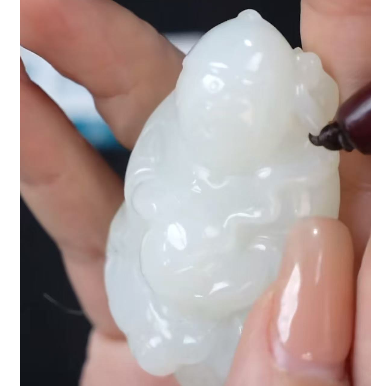 清代和田玉 人物1 