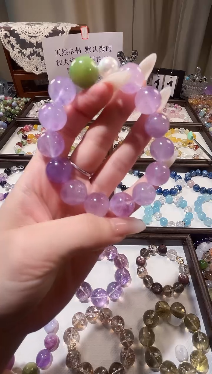 未镶嵌手串水晶59.9