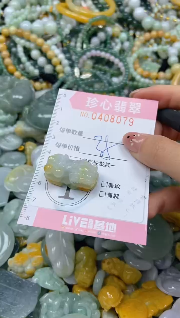 颈饰未镶嵌翡翠闪购0408079