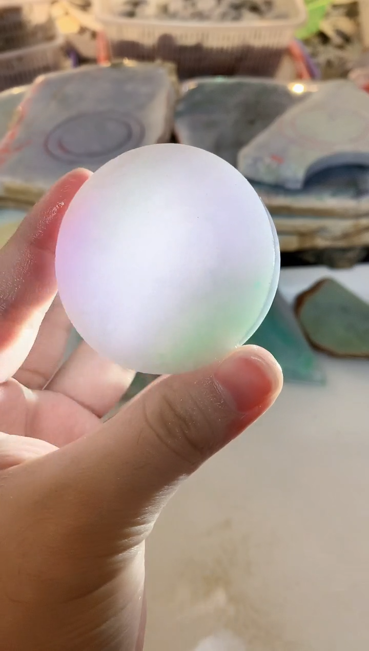 【闪购商品】翡翠未镶嵌颈饰0韩0翡翠珠863