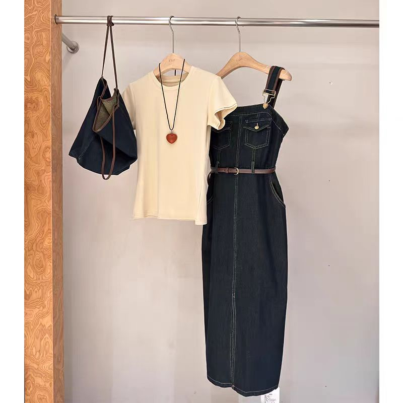 『 时尚套装S 』时尚韩版设计款百搭休闲上衣套装1152