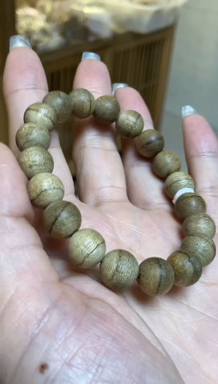 【闪购商品】手串沉香达拉干圆珠单圈1.1多样性发其一