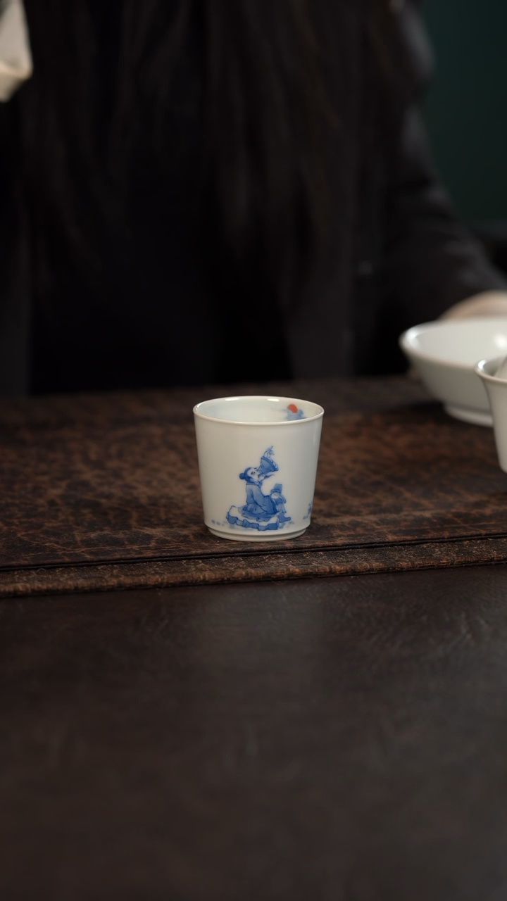 【闪购商品】杯愚公坊指日高升竹节杯