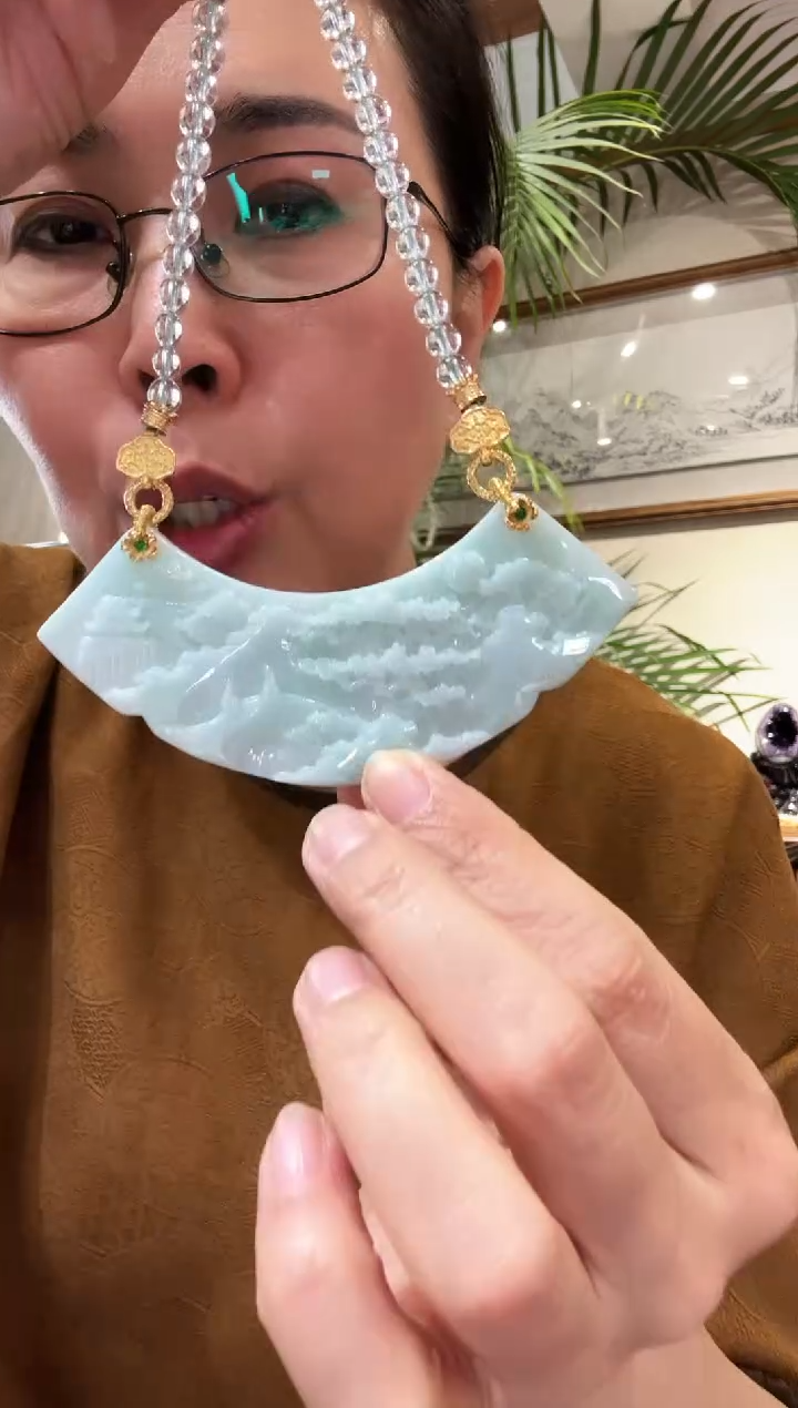 【闪购商品】翡翠颈饰未镶嵌国风