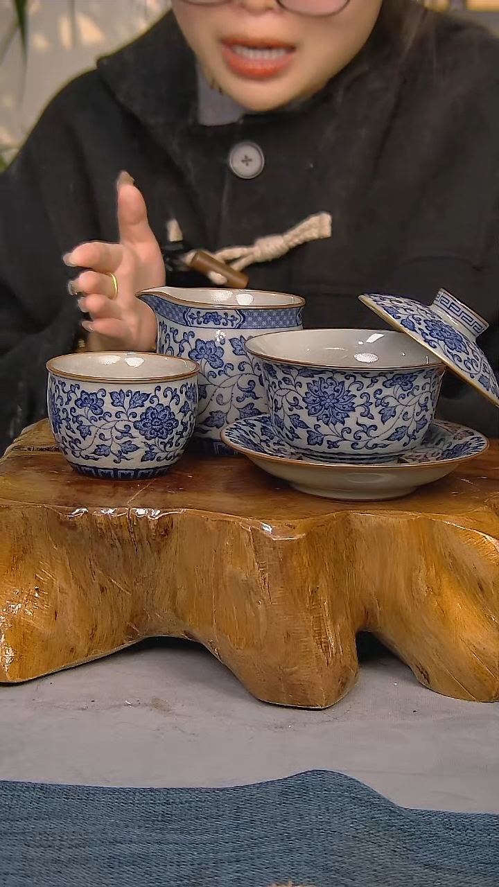 【闪购商品】3件套陶瓷茶具简装家用系列   
