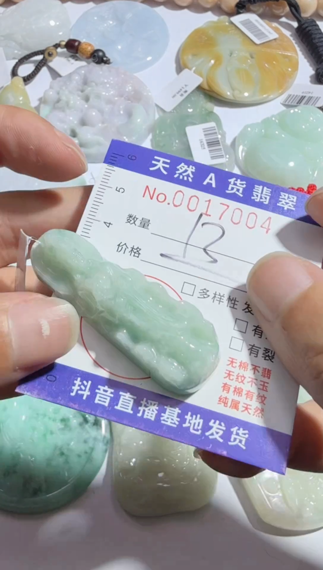 【闪购商品】翡翠颈饰未镶嵌00017004