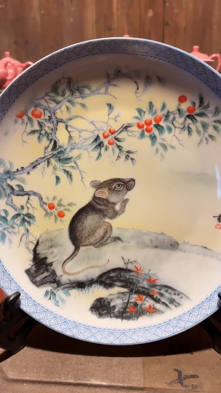 摆件瓷AE30景德镇陶瓷摆件