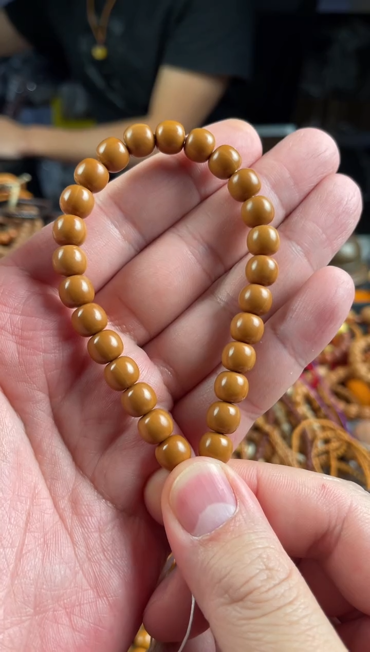 手串猴头核桃王胖子文玩工作室老型单圈9.4左右