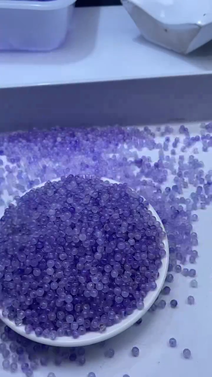 颈饰未镶嵌水晶W3279紫色碧玺4MM*50颗