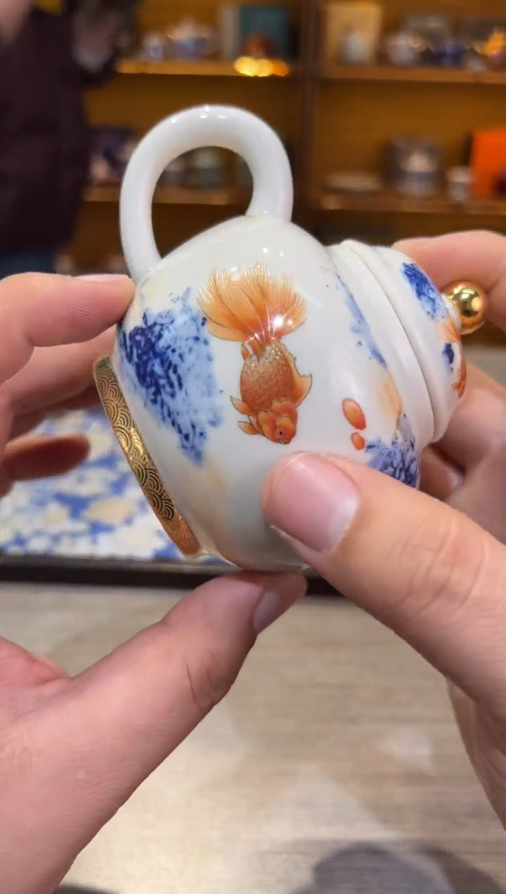 【闪购商品】富贵有余单壶茶具茶具