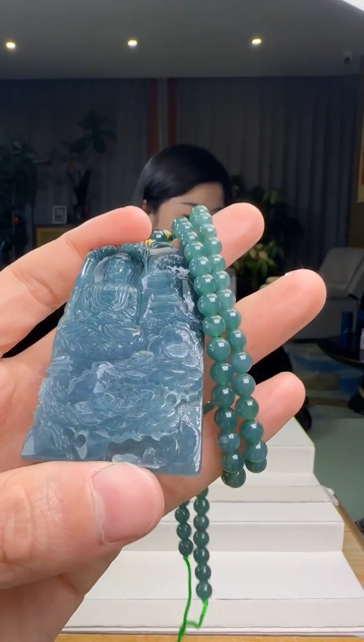 【闪购商品】翡翠吊坠(赠链)未镶嵌DY@@960Q3J11210H