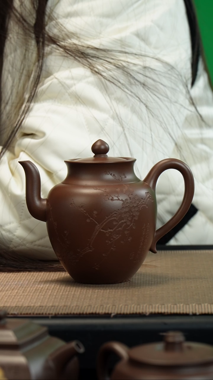 【闪购商品】紫砂茶壶老紫泥风舞