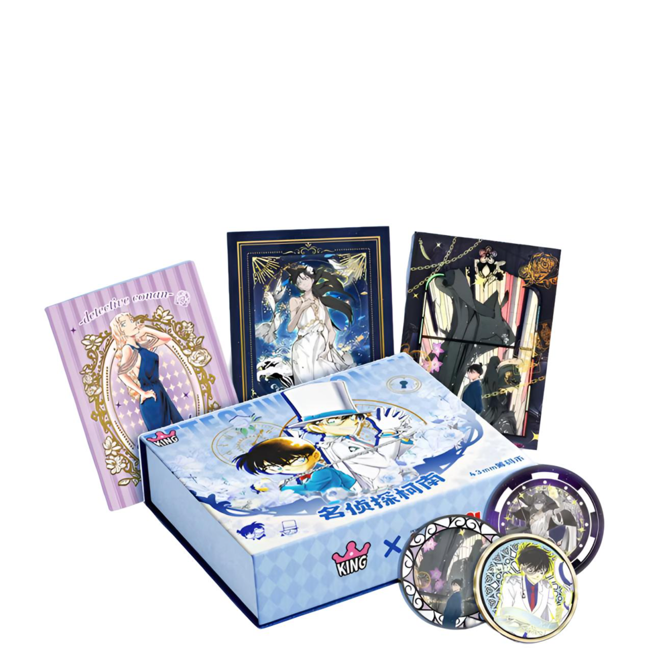 【拆盒】 King卡 -「名侦探柯南-筹码币第一弹」国卡收藏
