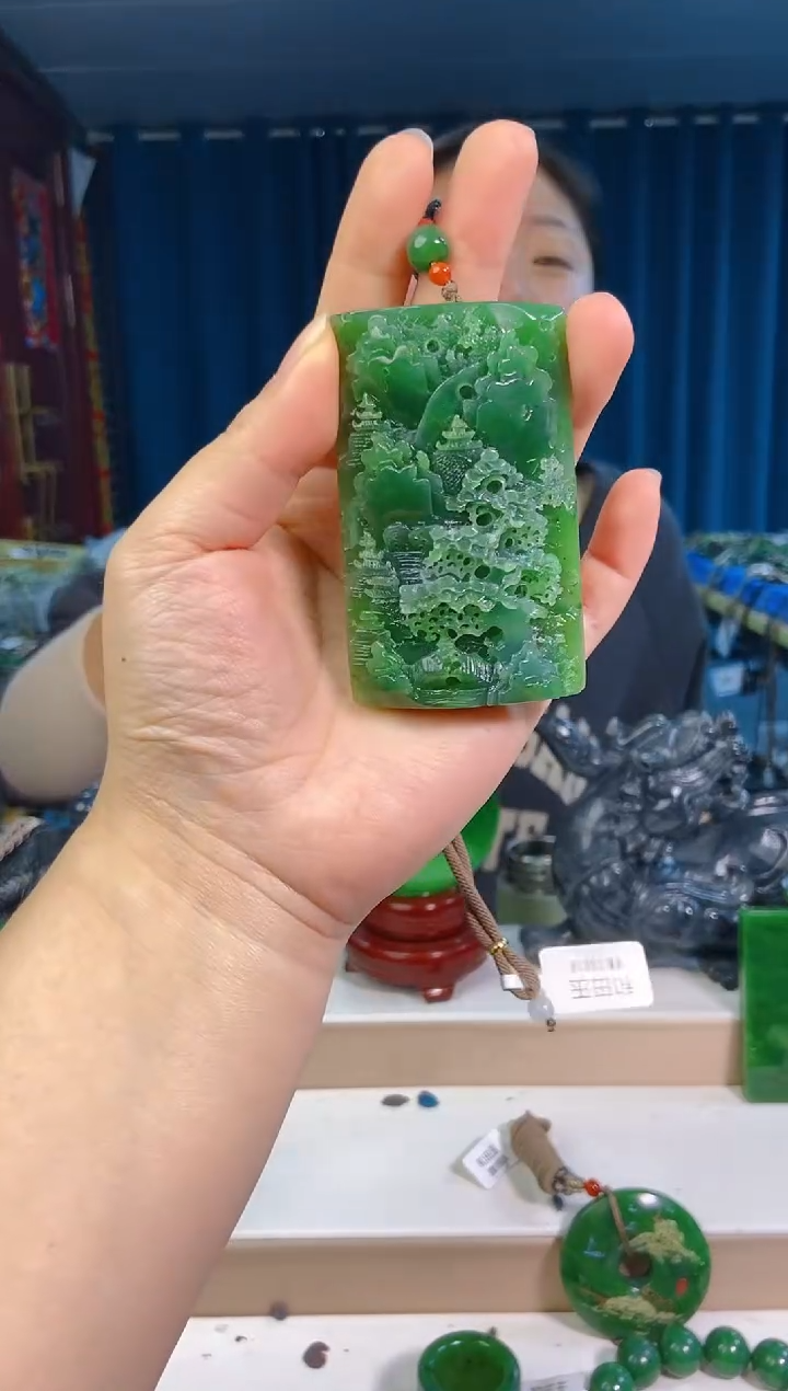 【闪购商品】和田玉挂件未镶嵌1