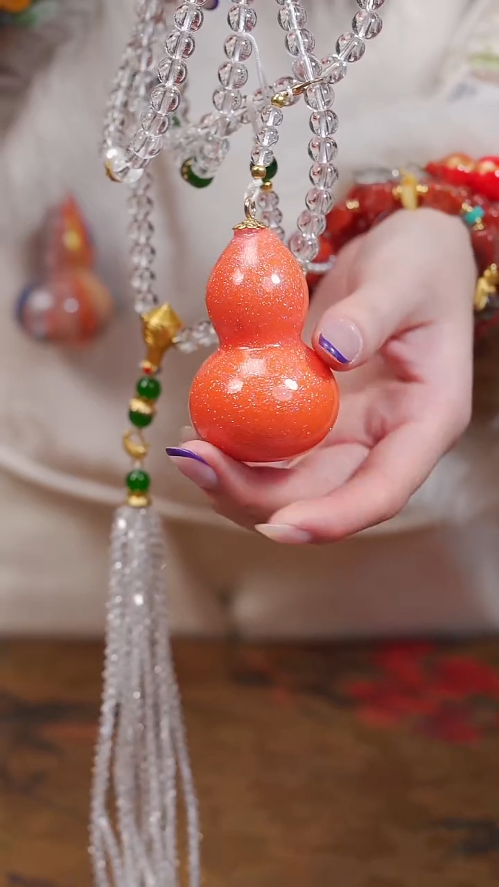 437漆艺工艺小葫芦158