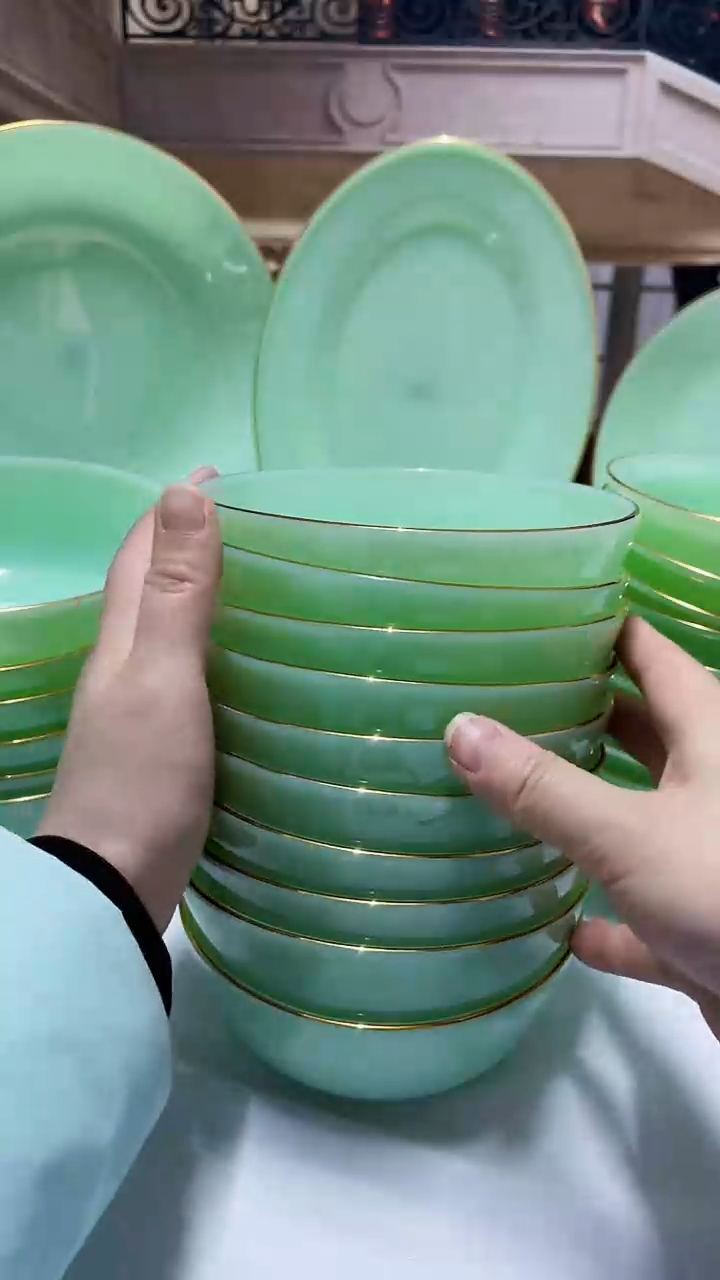 【闪购商品】...5.5英寸玉瓷碗10个口径13.8厘米