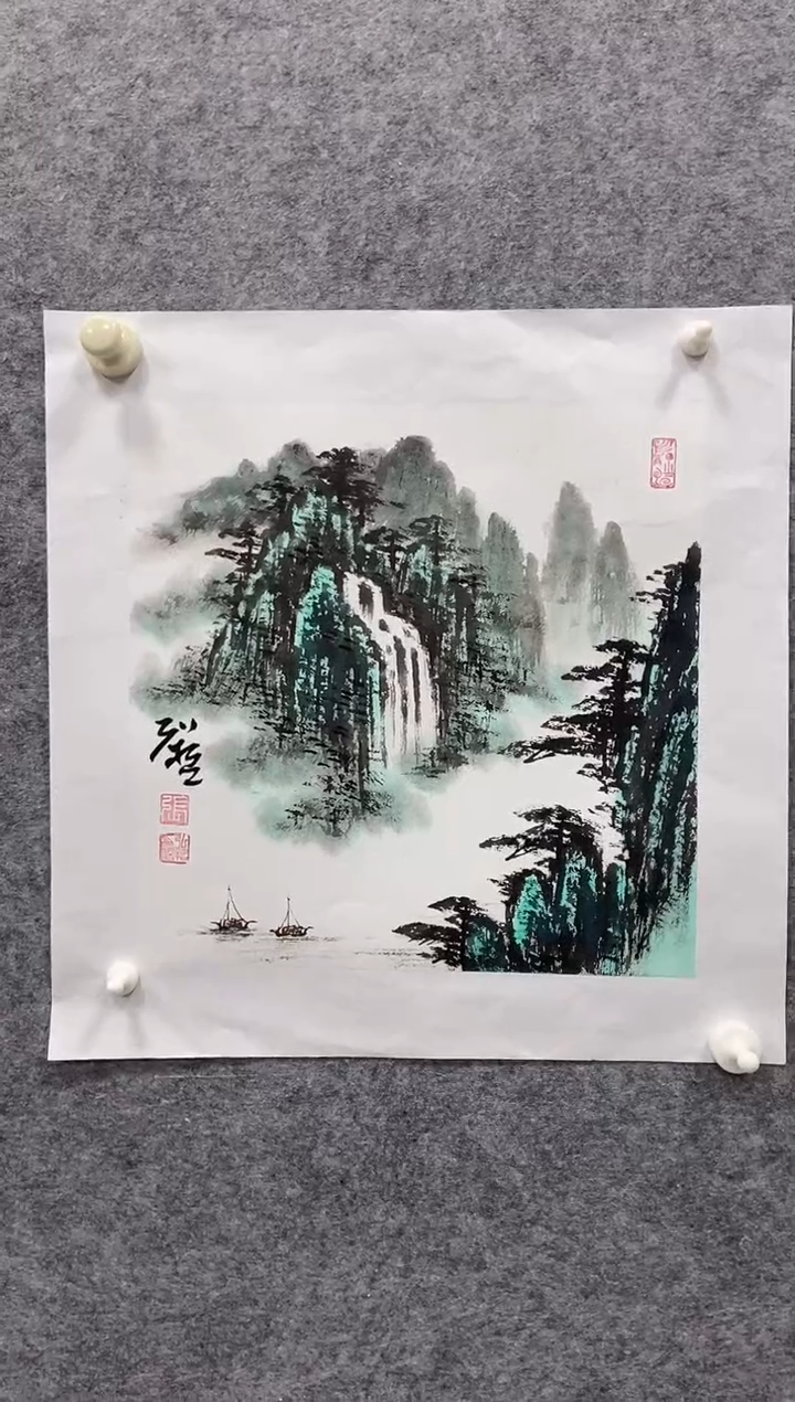 【闪购商品】国画张一哲老师国画作品1