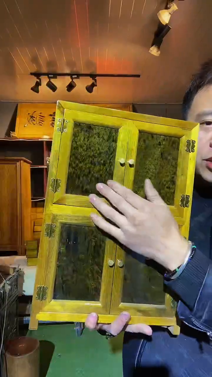 【闪购商品】金丝楠木艺金丝楠四门花纹门板