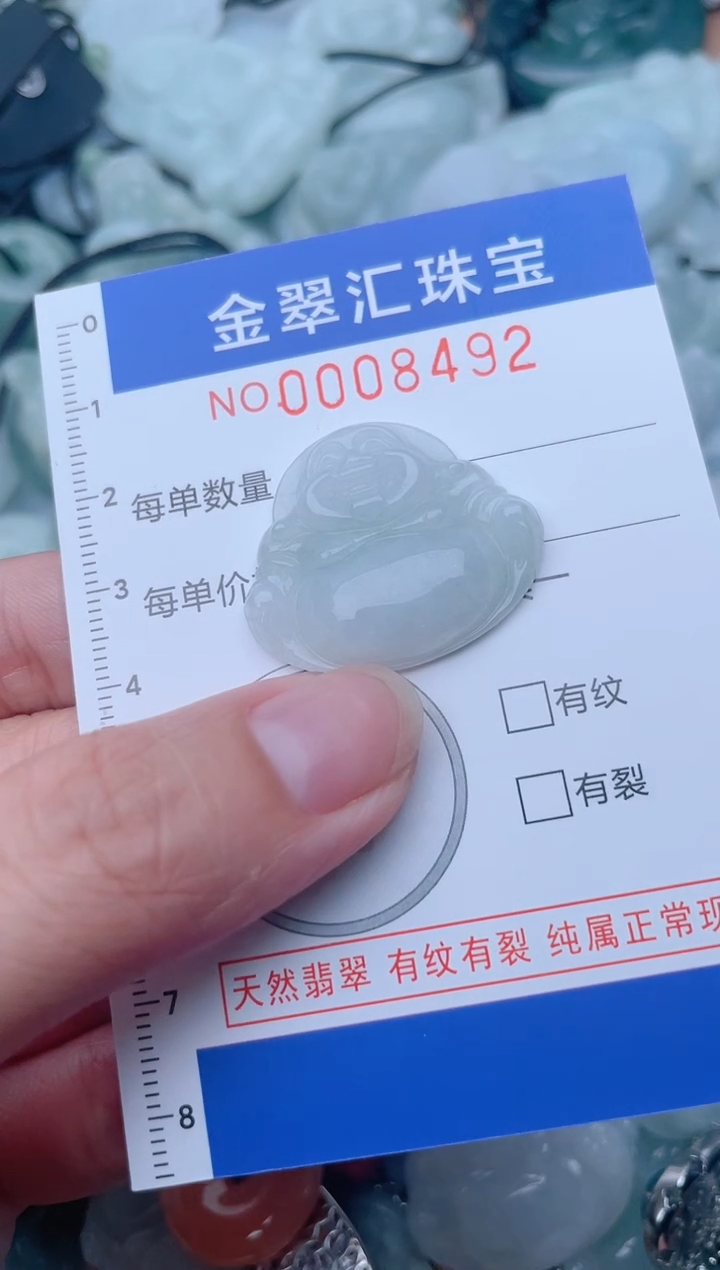 颈饰未镶嵌翡翠8492