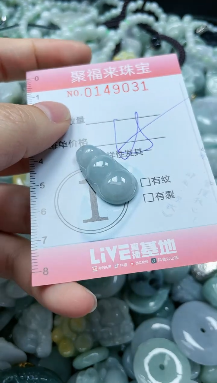 翡翠未镶嵌颈饰闪购0149031
