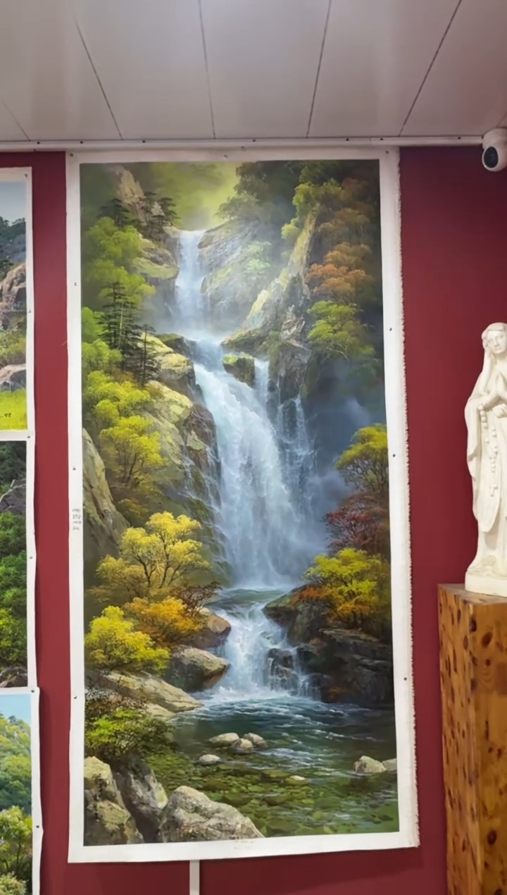 油画【183号】约2.2米丨朝鲜原创纯手绘孤品油画丨顺丰包邮