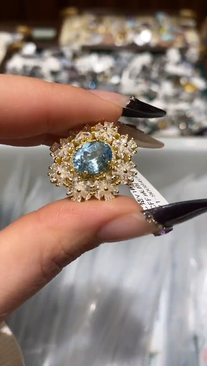 纯铜合金琉璃楚楚珠宝中古甄选不退换