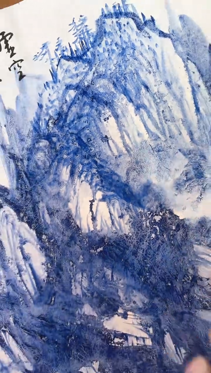 【闪购商品】国画周建真老师字画带亲笔合影证书1-28