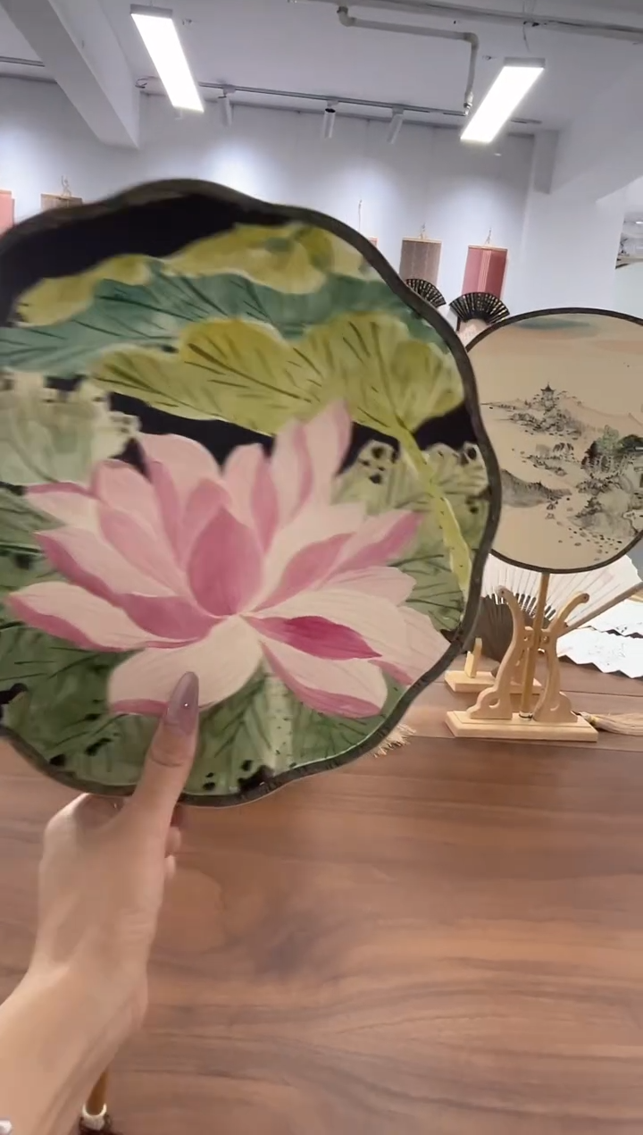 扇子杨畅书画扇面一个0170647