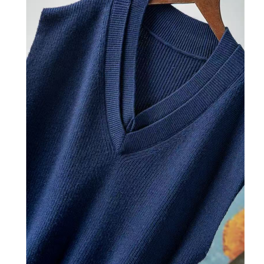 换季百搭神器大方慵懒宽松马甲