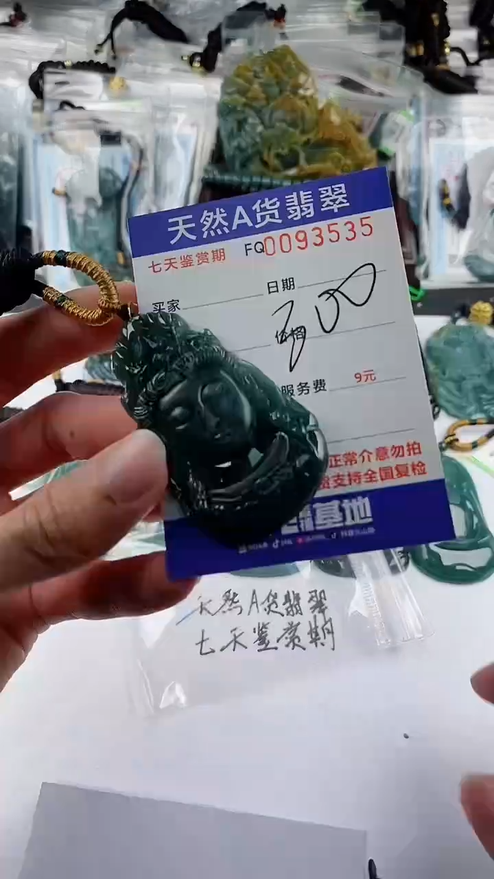 【闪购商品】翡翠颈饰未镶嵌                 