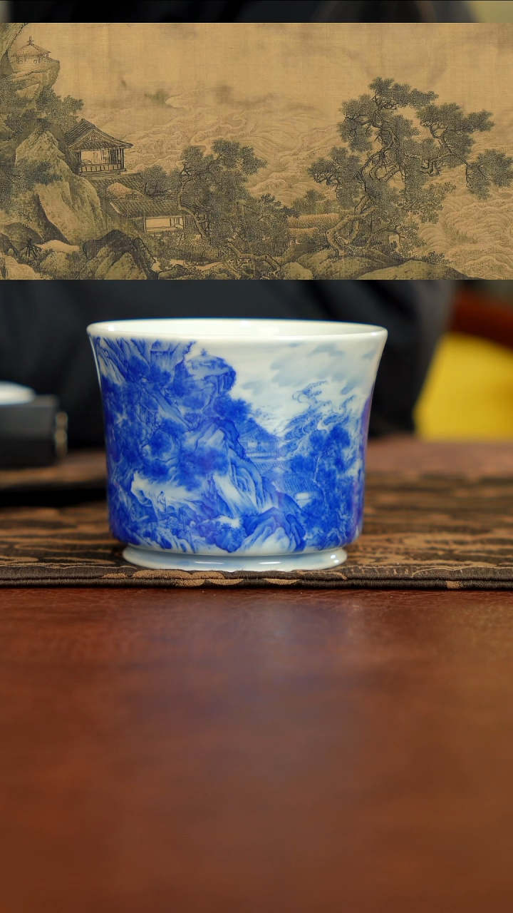 【闪购商品】半山晓野 宋画山水 北溟图 周臣