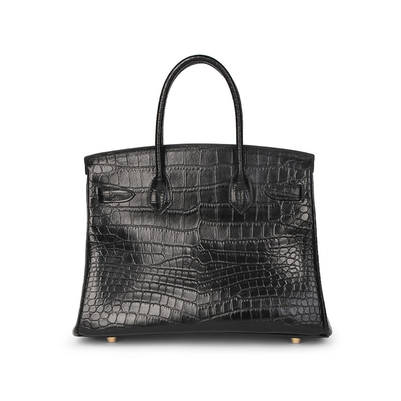 新款【BK全鳄鱼纹黑色】女包时尚手提百搭女包斜跨单肩包
