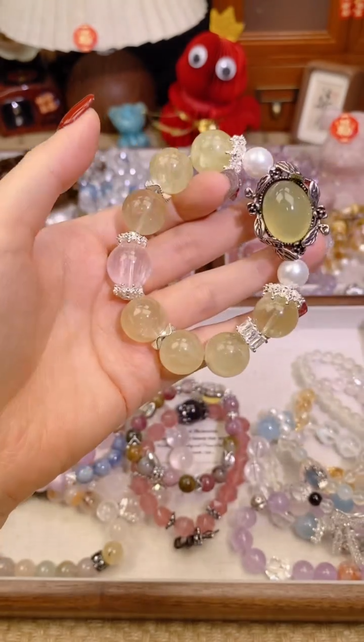 【闪购商品】水晶手链银S925镶嵌289手串