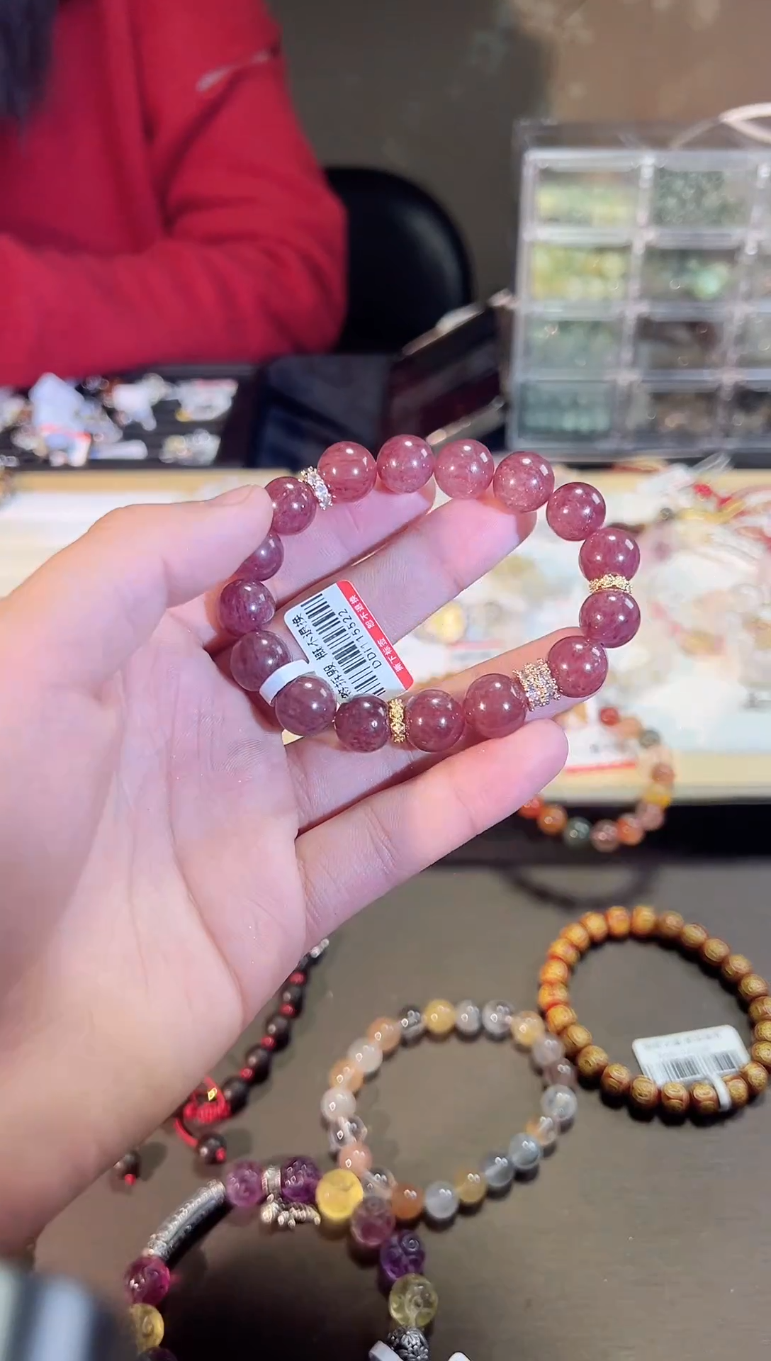 【闪购商品】水晶手链未镶嵌Q383手串