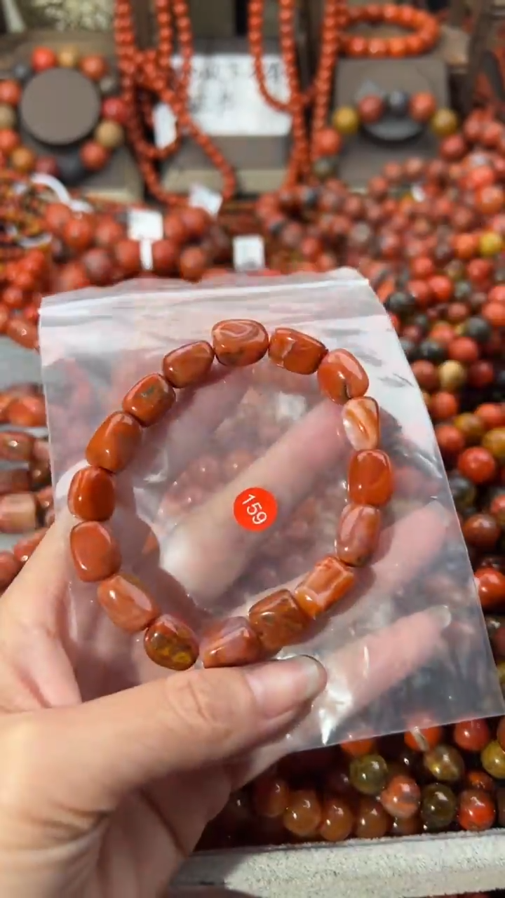 南红玛瑙未镶嵌手串10+