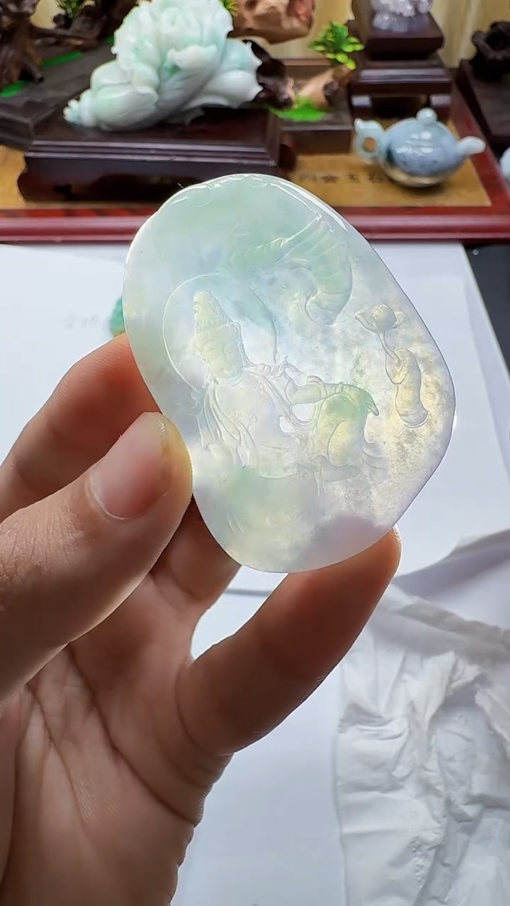 吊坠(不含链)未镶嵌翡翠1