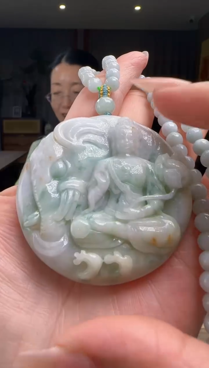 【闪购商品】翡翠颈饰未镶嵌YJ@@60B7J14531A