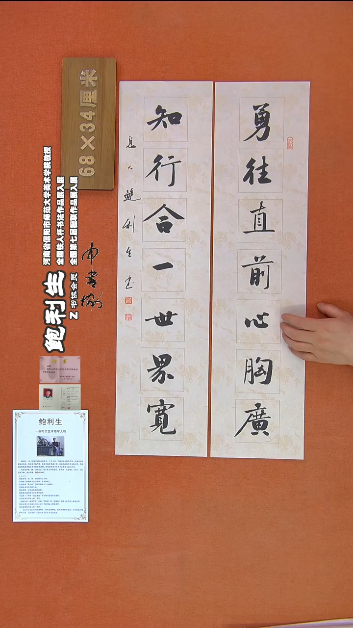 【闪购商品】书法211鲍利生书法作品