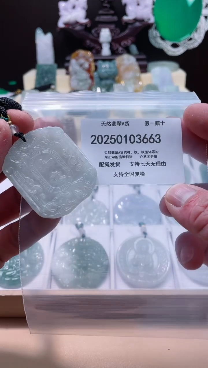 【闪购商品】翡翠颈饰未镶嵌闪购商品8号店200250010013