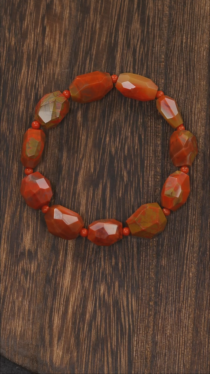 【闪购商品】南红玛瑙手链未镶嵌1