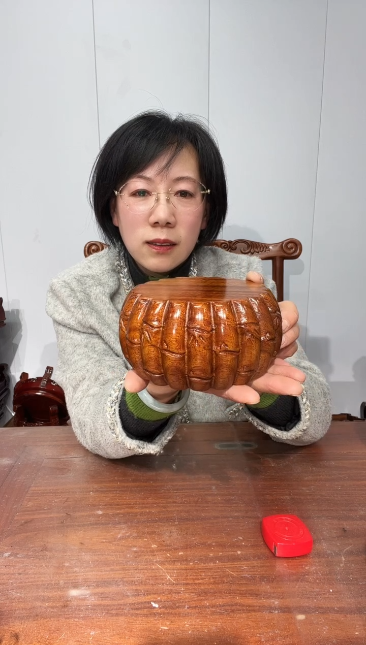 木老花节节高升12.5*15*8金瓜