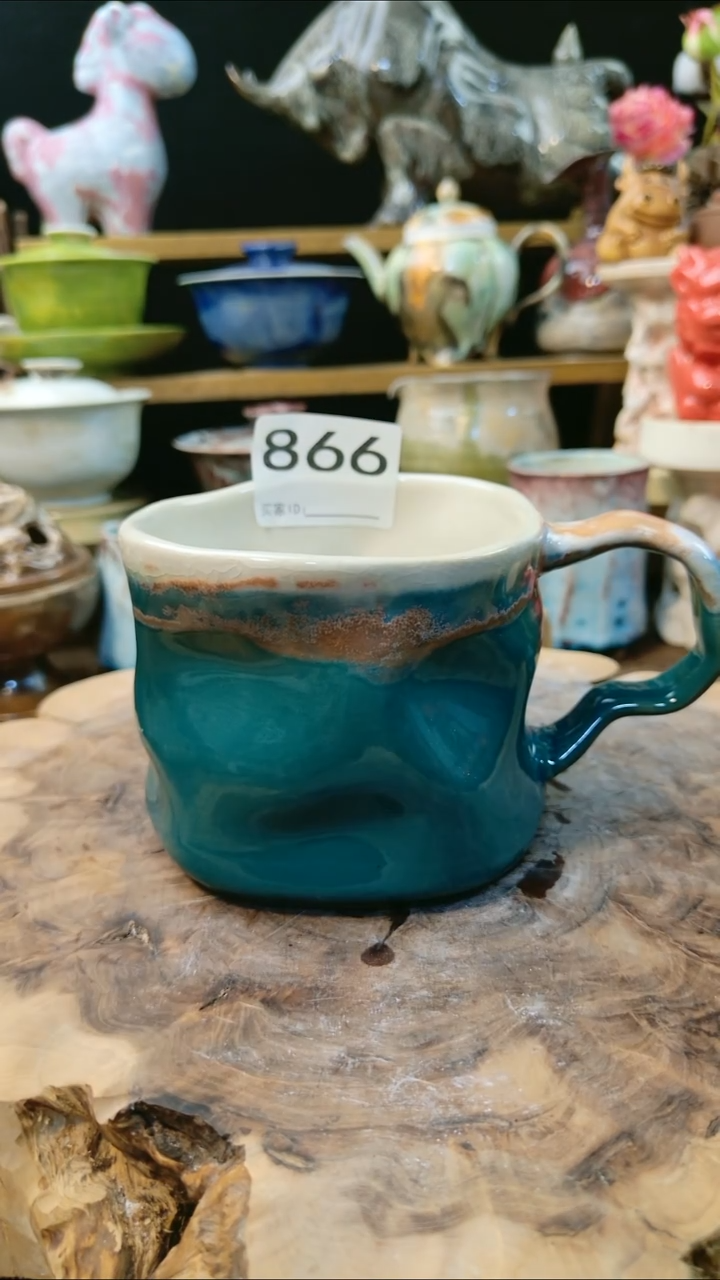 高温颜色釉 窑变系列 微瑕 866