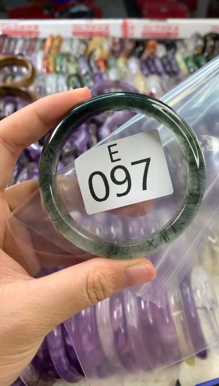 【闪购商品】水晶水晶手镯E未镶嵌097-57